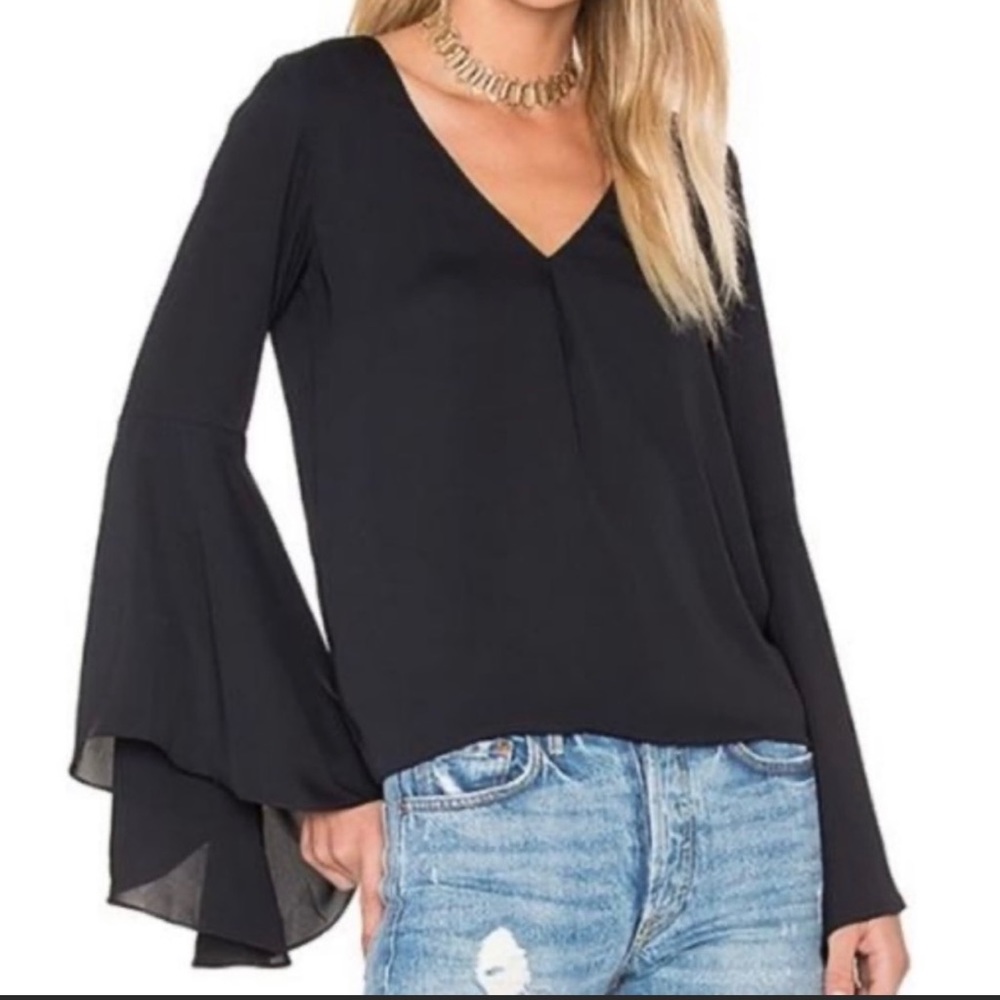 Black Amanda Uprichard blouse